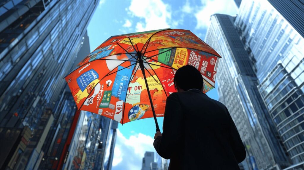 5 raisons pour lesquelles le parapluie publicitaire booste la visibilite de votre marque